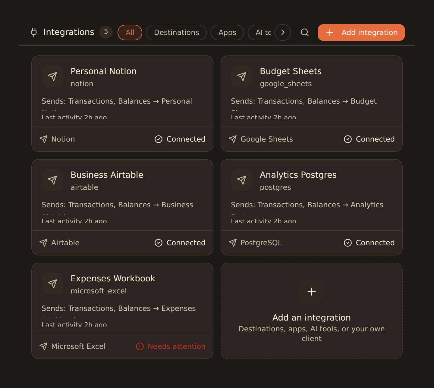 Connecting Firefly III to BankSync
